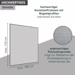 Windhager Fliegengitter mit Pollenschutz Fenster